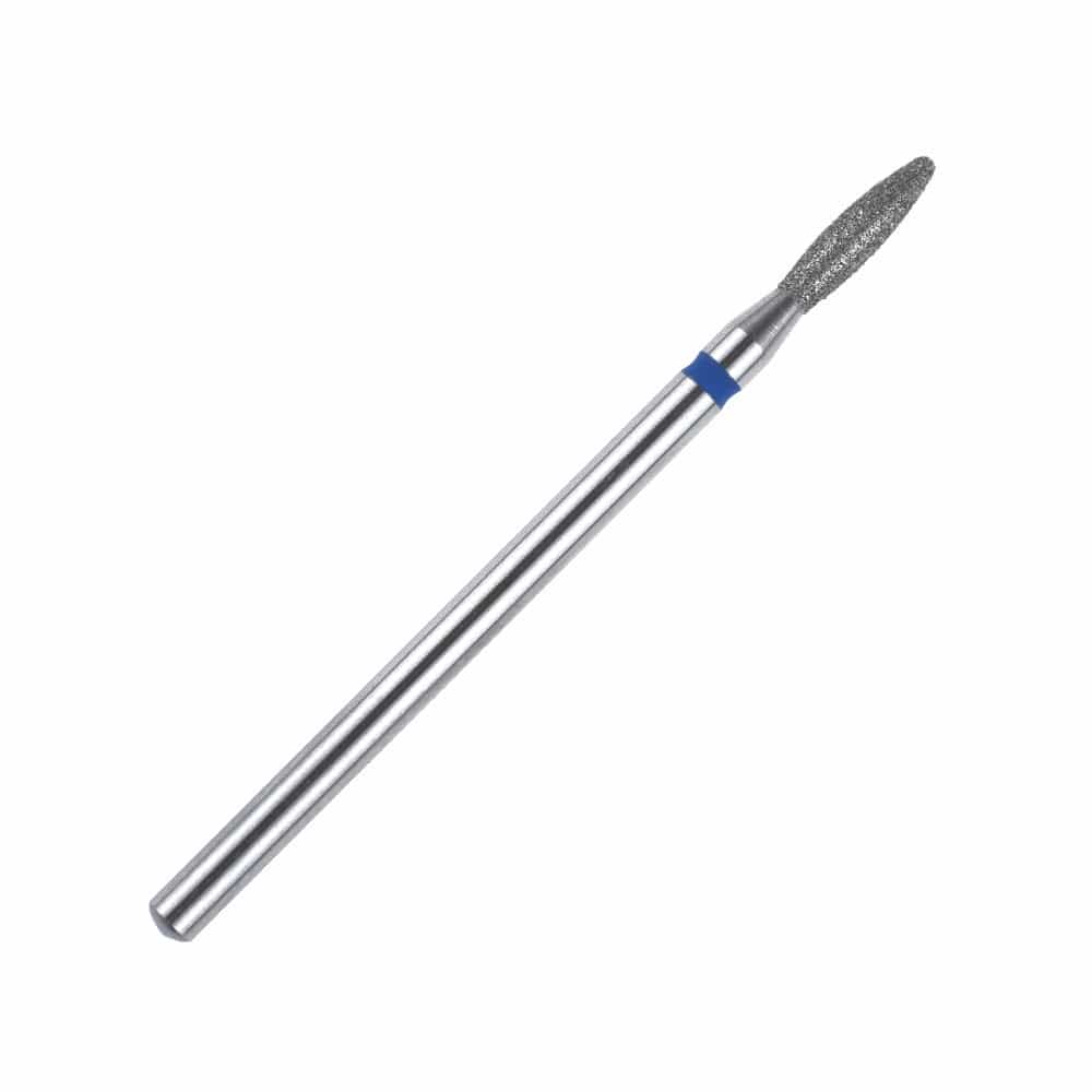 Fraise Diamant Flamme Arrondi (bague bleu) ø2,1 mm