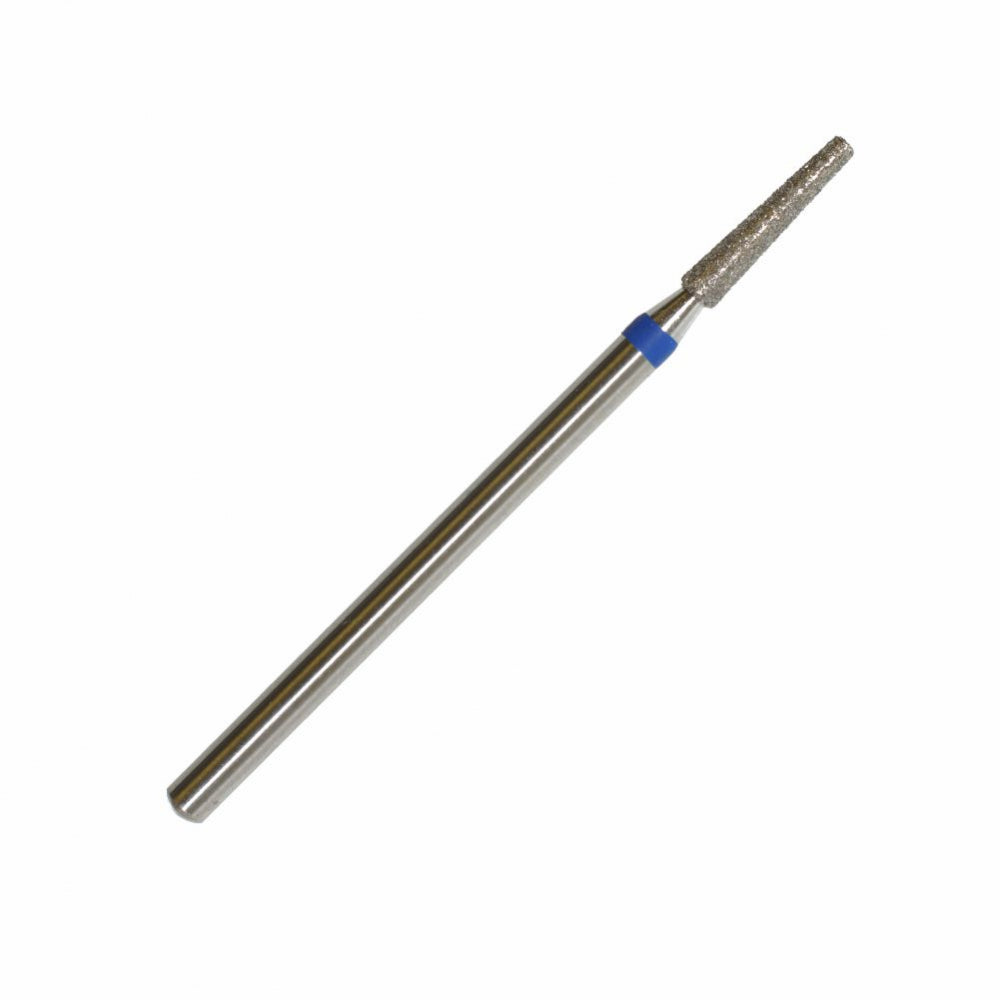 Embout diamante "Conique" bout plat, (bague bleu) ø2,1 mm