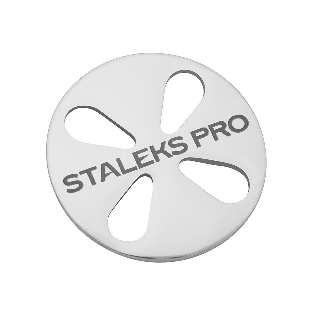 SET PODODISC PLAT Staleks PRO PDset-15mm + 5pcs recharges 180 grain